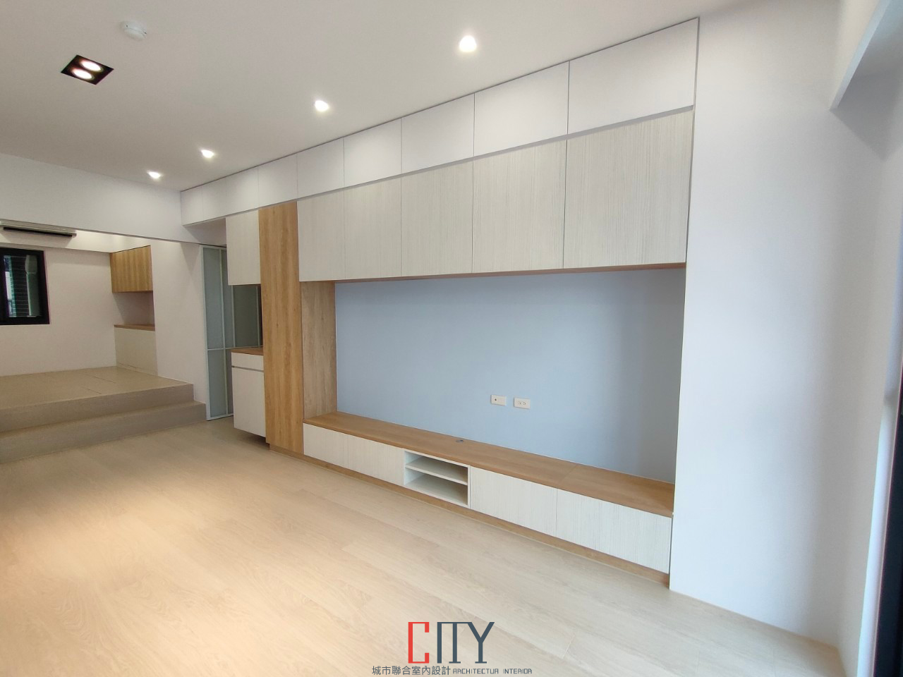 2022室內設計《價錢大公開》-22坪淺木紋與白木紋的清新北歐宅搭配，兩臥室外加和室機能宅!
