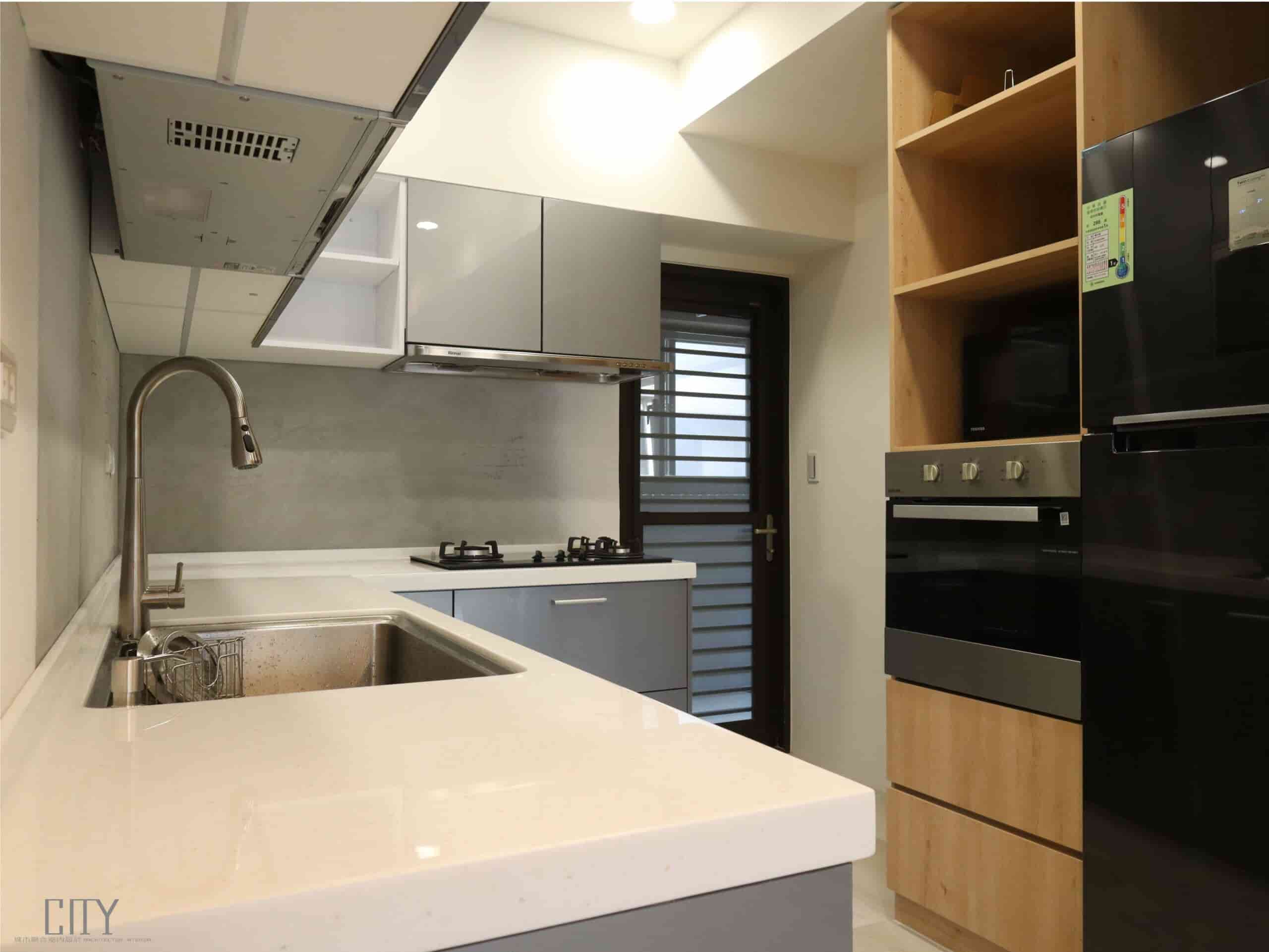 台北室內設計公司推薦|【CITY設計你的家】暖木質高效收納宅 Interior design fees|城市聯合
